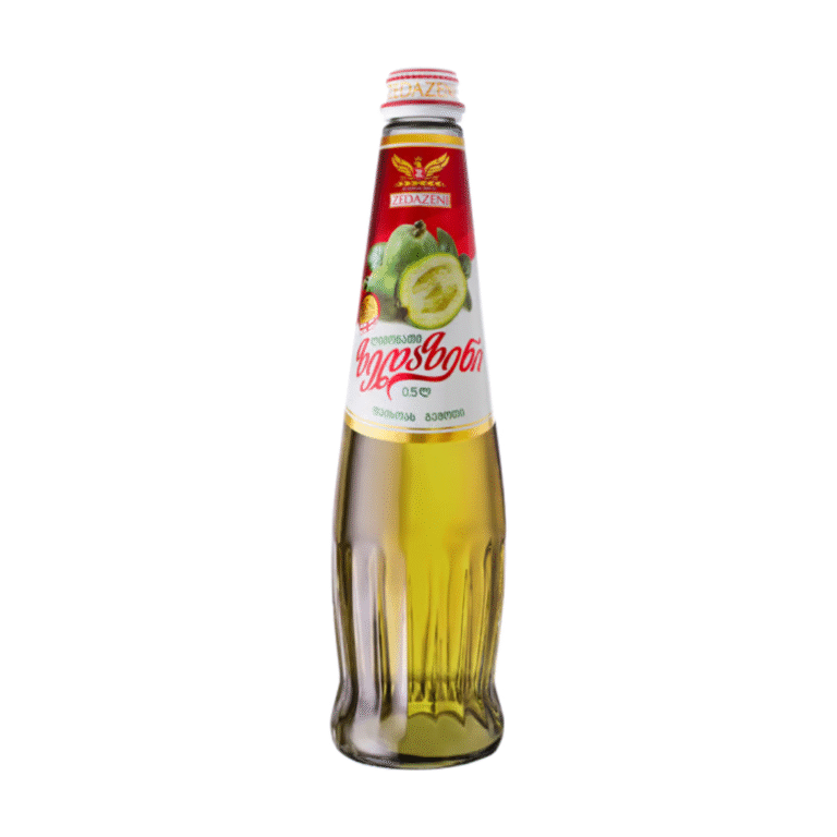 Zedazeni Feijoa Aromalı Gürcü Gazozu 500 ml Cam Şişe