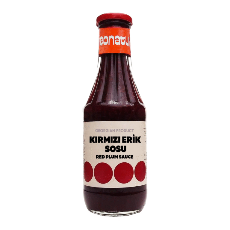 Geonatura Tkemali Kırmızı Erik Sosu Ekşi 330 g