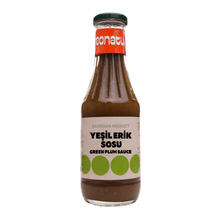 Geonatura Tkemali Yeşil Erik Sosu Ekşi 330 g