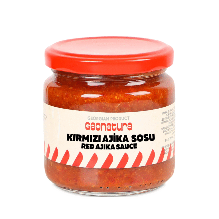 Geonatura Kırmızı Biber Ajika Sosu Acı 210 g